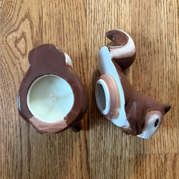 NWOB ceramic Squirrel jar candle - Picture 5 of 6